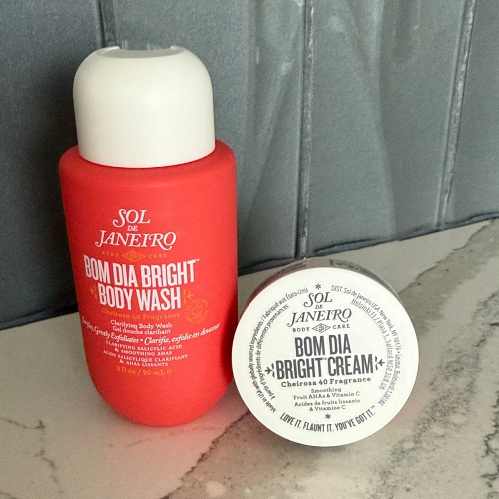 Sol de Janeiro Travel Size Bom Dia Bright Body Wash and Cream